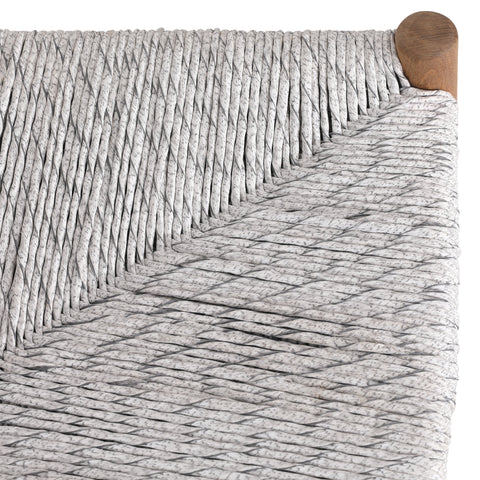 Jerico Natural and White and Light Gray Weave Occasional Chair
