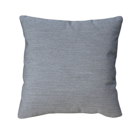 Sunbrella Blue Grey Outdoor Pillow