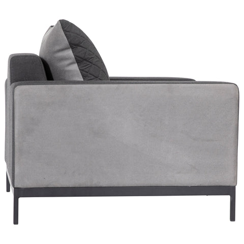 Atrim Suede Grey Occasional Chair