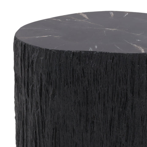 Harbor Black Side Table