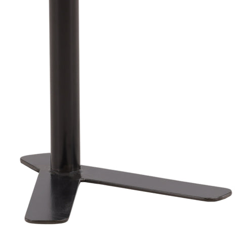 Lucy Black and Brass Tic-Tac-Toe Side Table