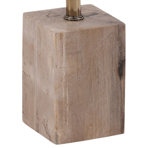 Inara Natural and Brass Side Table