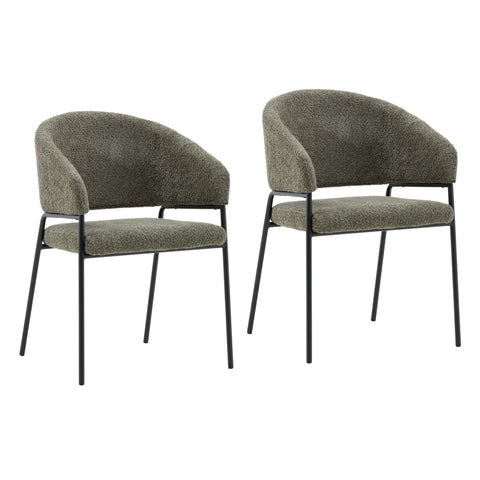 Cathey Olive Dining Chair Set Of 2