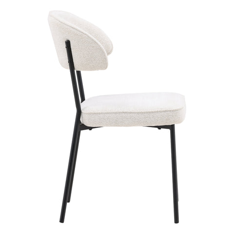 Mira Cream Dining Chair Set Of 2