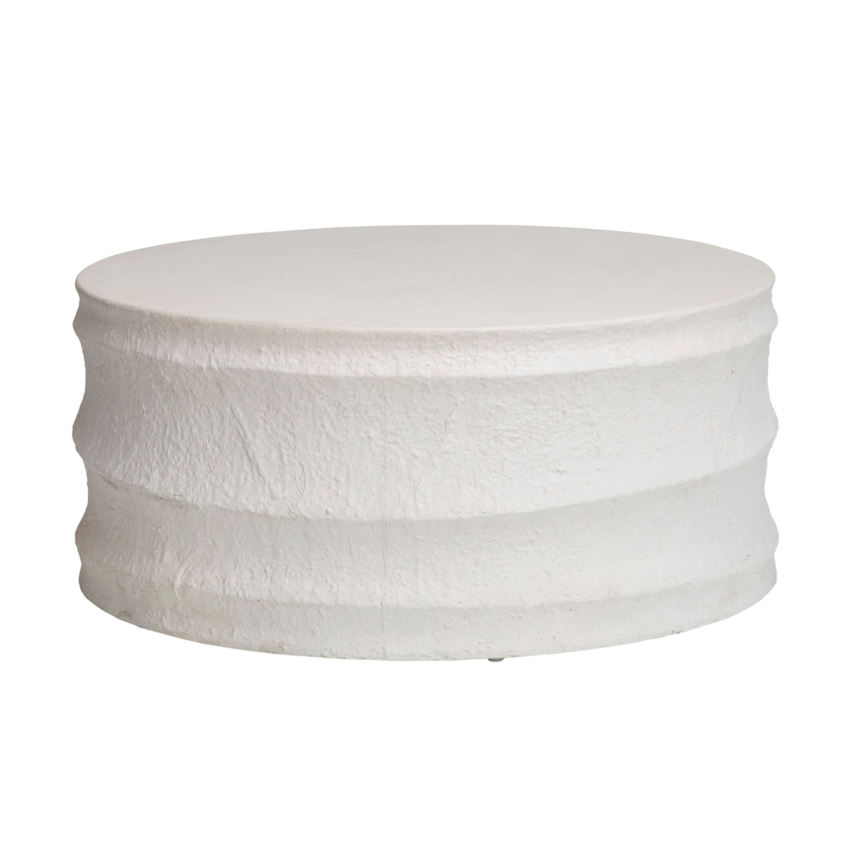 Adelmo White Finish Outdoor Coffee Table