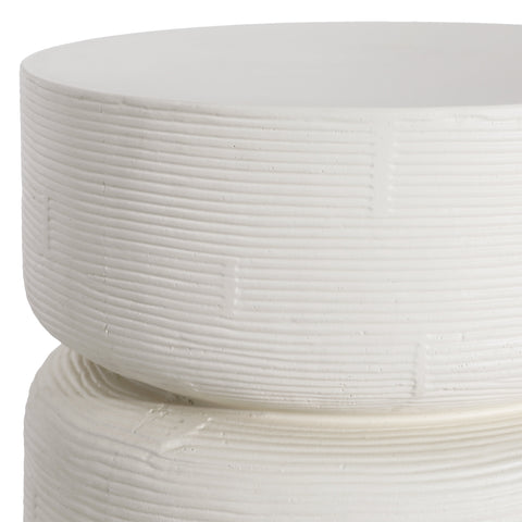 Ysabel Ivory Outdoor Side Table
