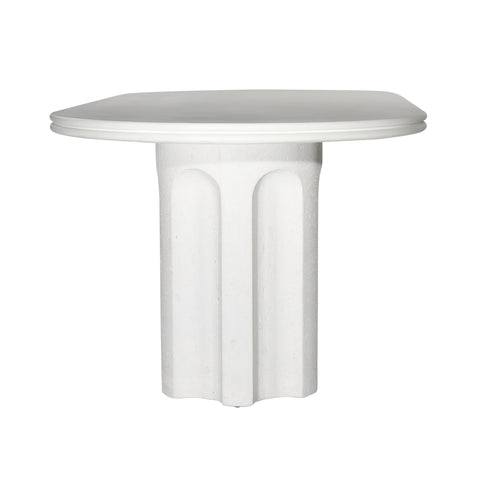 Caitie White Outdoor Dining Table