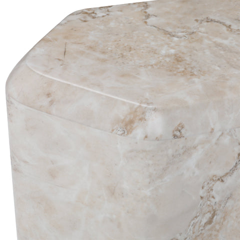 Ray Beige Side Table