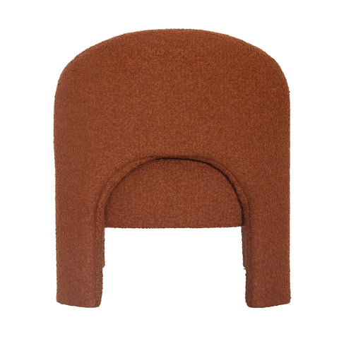 Khadija Rust Occasional Chair