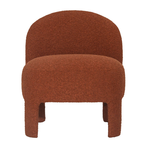 Khadija Rust Occasional Chair