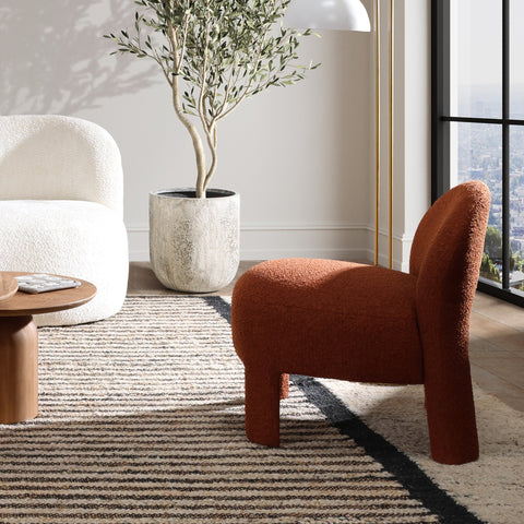 Khadija Rust Occasional Chair