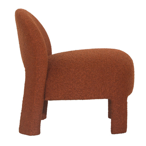Khadija Rust Occasional Chair