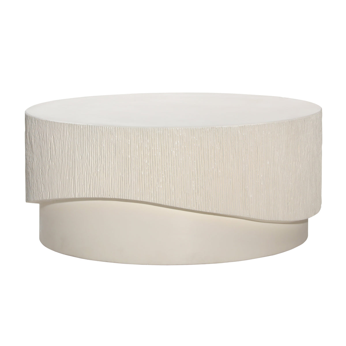 Mullins Ivory Outdoor Coffee Table