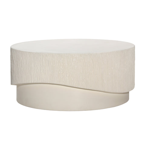 Mullins Ivory Outdoor Coffee Table
