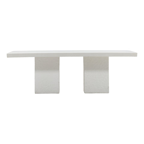 Goodwin Cream Outdoor Dining Table