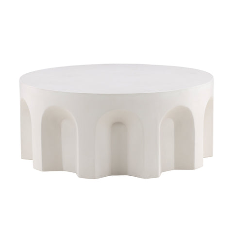 Hutchins Ivory Outdoor Coffee Table