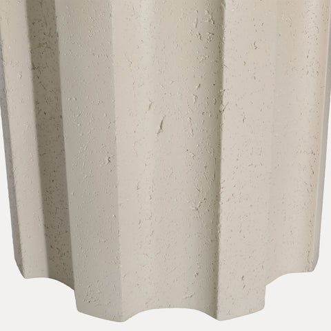 Caitie Ivory Outdoor Dining Table