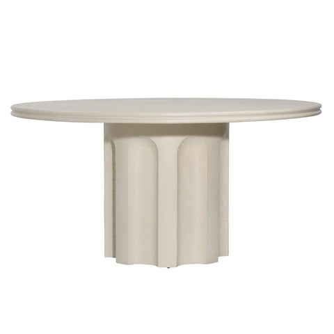 Caitie Ivory Outdoor Dining Table
