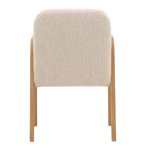 Winnie Venice Sand and Natural Dining Chair