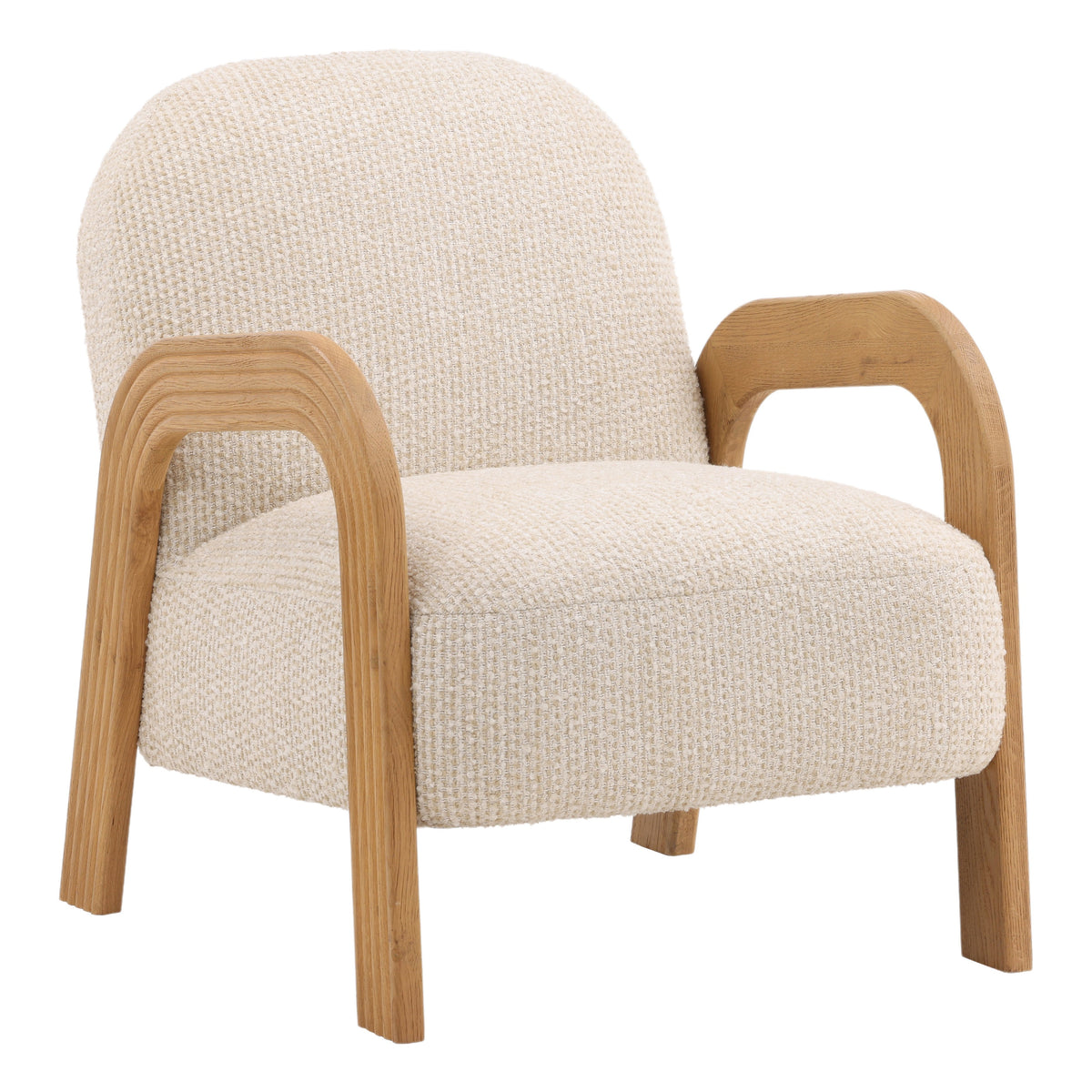 Winnie Venice Sand and Natural Occasional Chair