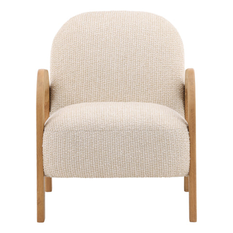 Winnie Venice Sand and Natural Occasional Chair
