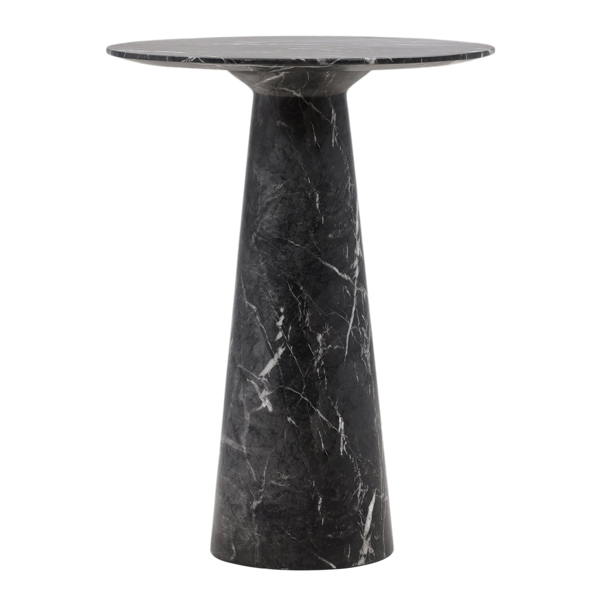 Evander Black with White Veins Bar Table  Model DOV24143-BLCK