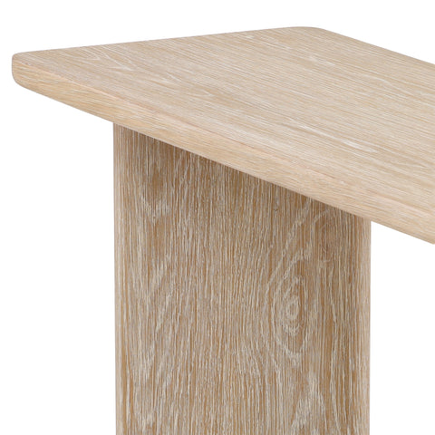 Indira Whitewash Console