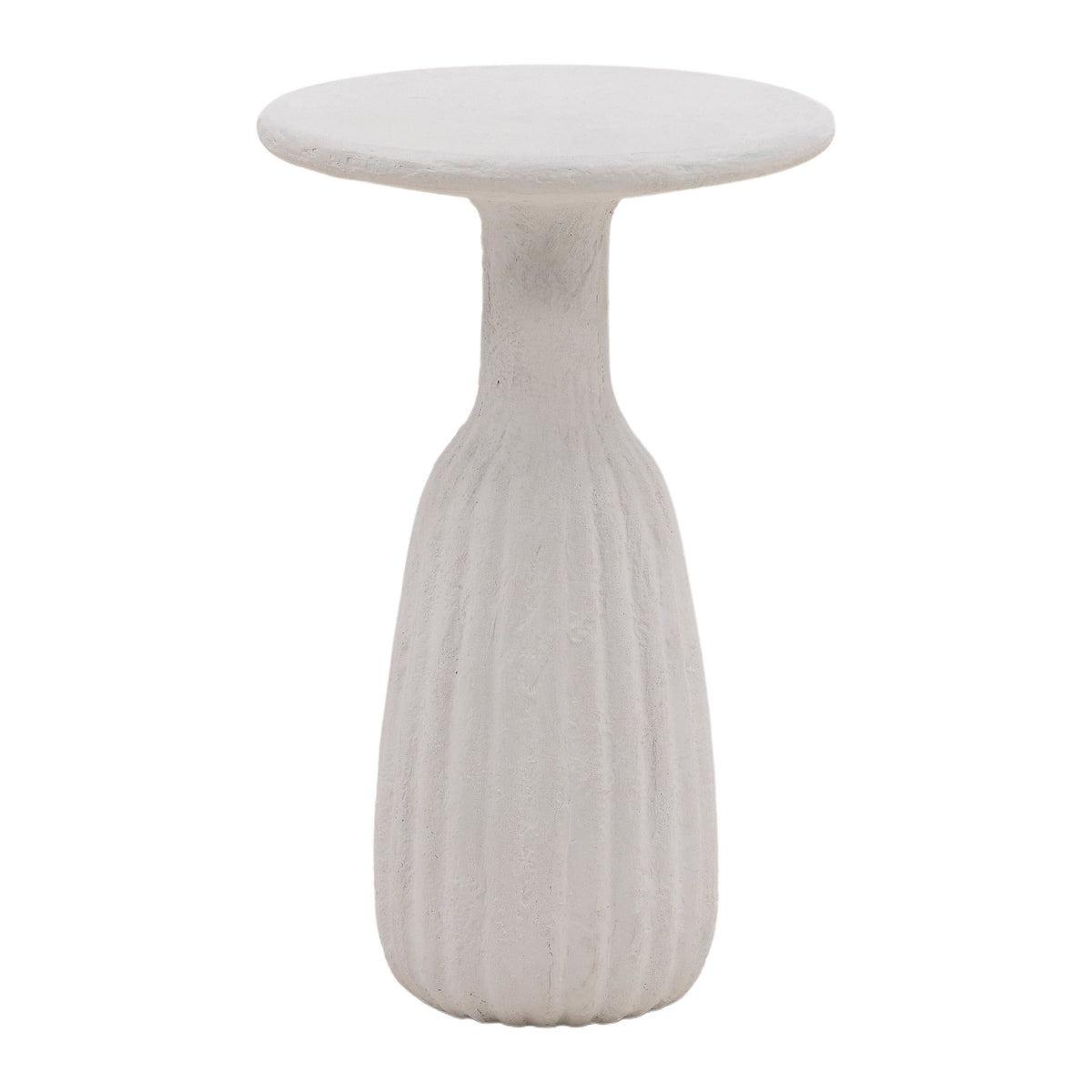 Violetta White Outdoor Side Table
