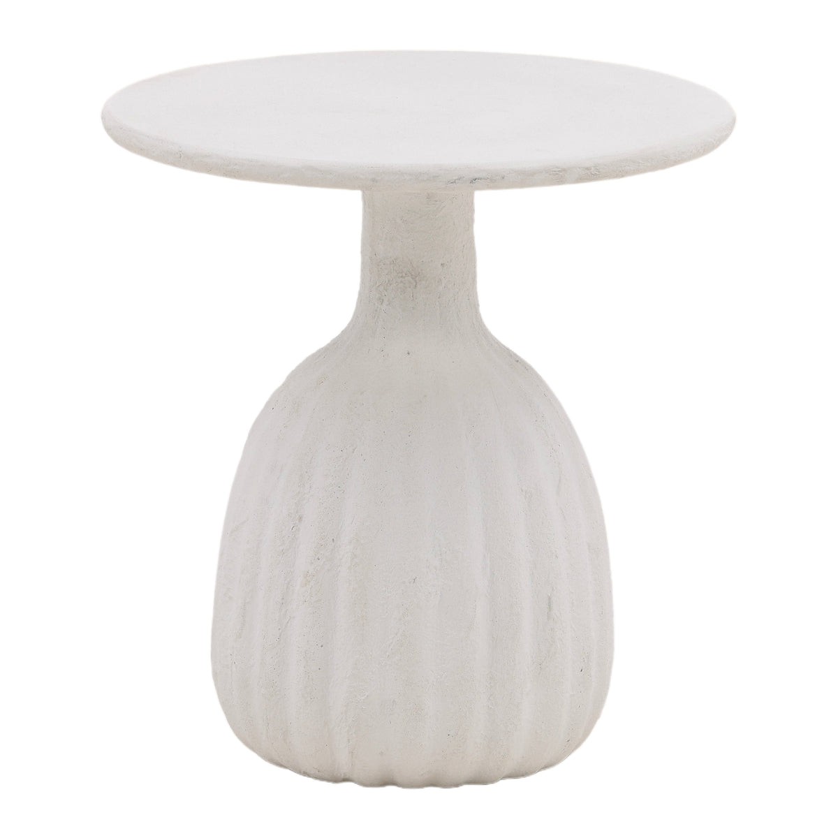 Violetta White Outdoor Side Table