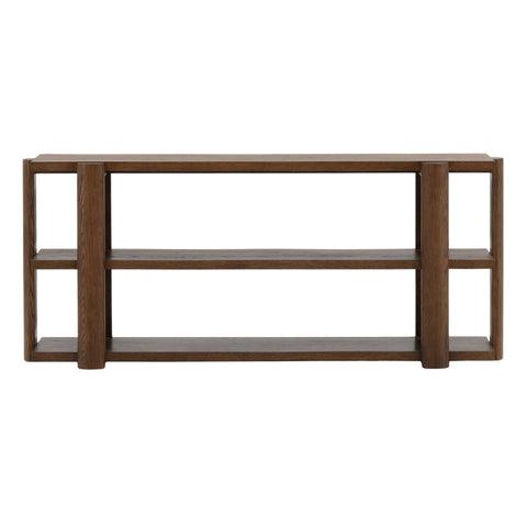 Finnian Brown Low Bookcase