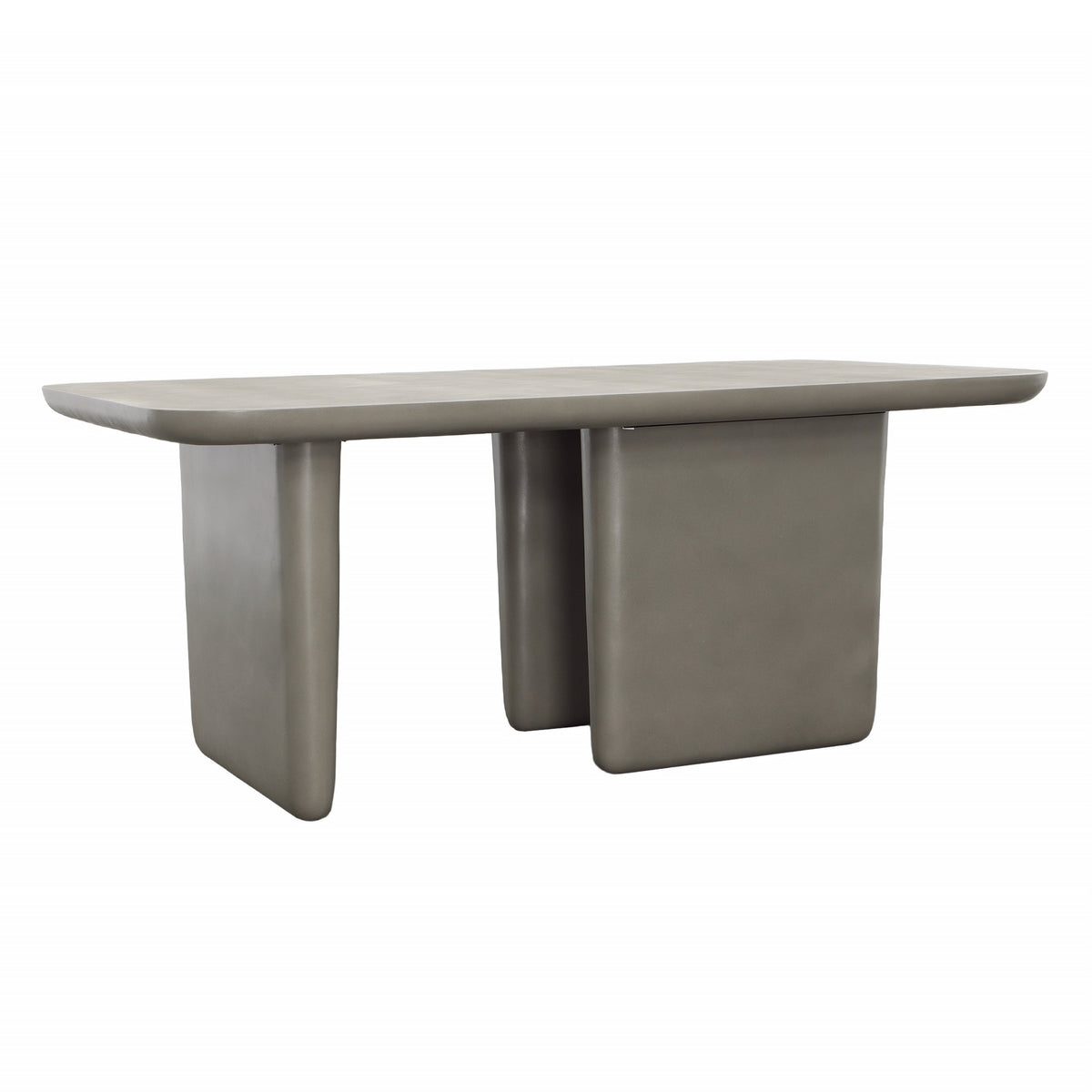 Milena Grey Concrete Finish Outdoor Dining Table Model DOV26051