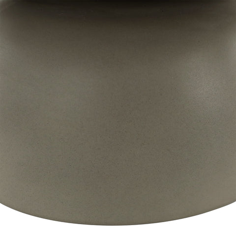 Konrad Grey Concrete Finish with Acrylic Sealer Outdoor Coffee Table