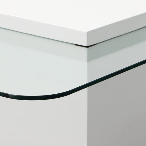 Lancin White Outdoor Coffee Table