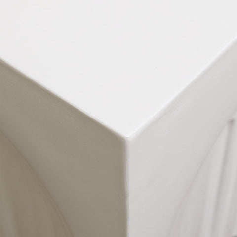 Osborne White Side Table