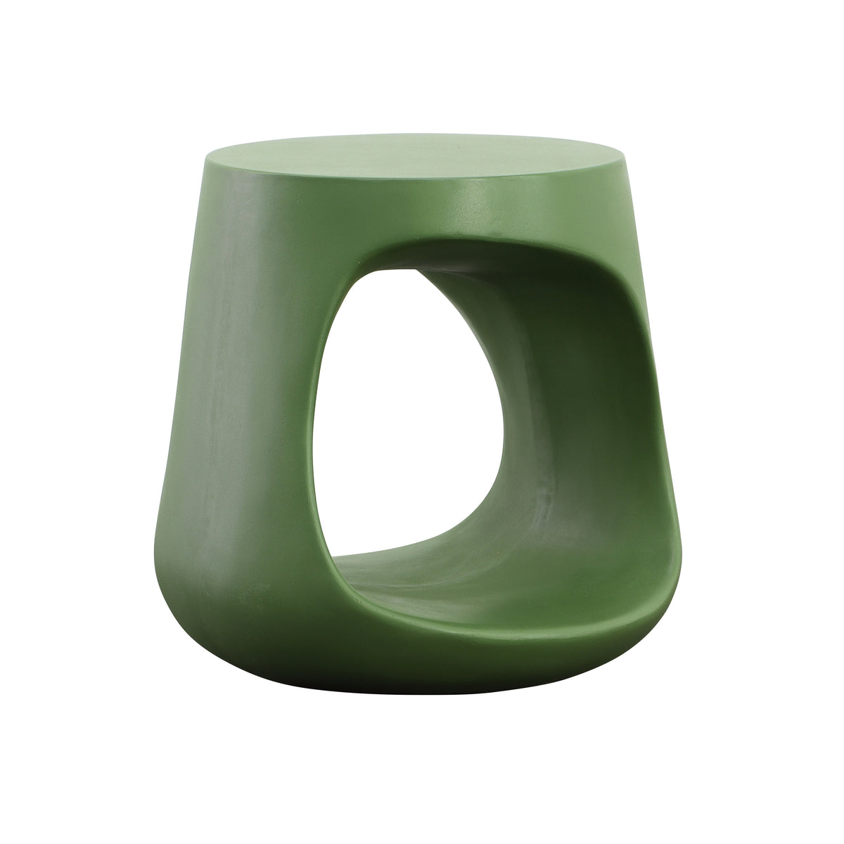Owens Olive Green Outdoor Side Table