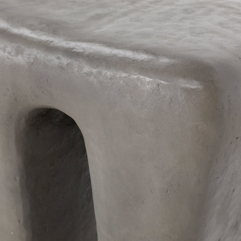 Vazquez Grey Side Table