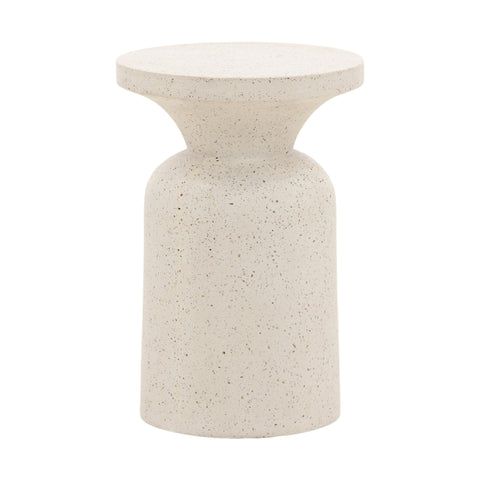 Cove Ivory Outdoor Side Table