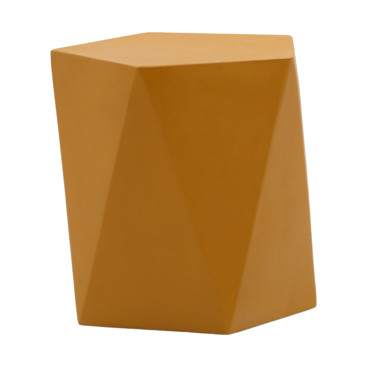 Dune Mustard Yellow Outdoor Side Table