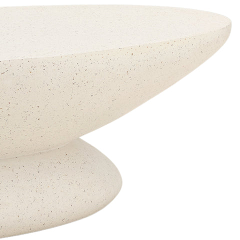 Jaela Ivory Outdoor Coffee Table