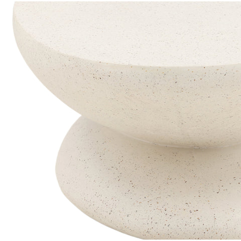 Jaela Ivory Outdoor Coffee Table