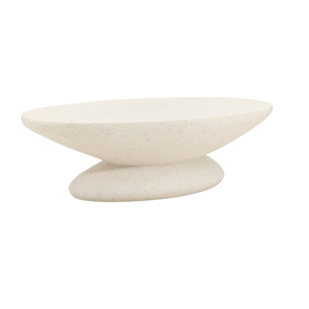Jaela Ivory Outdoor Coffee Table