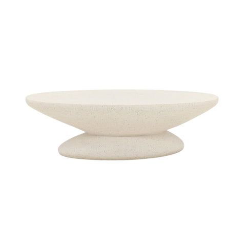 Jaela Ivory Outdoor Coffee Table