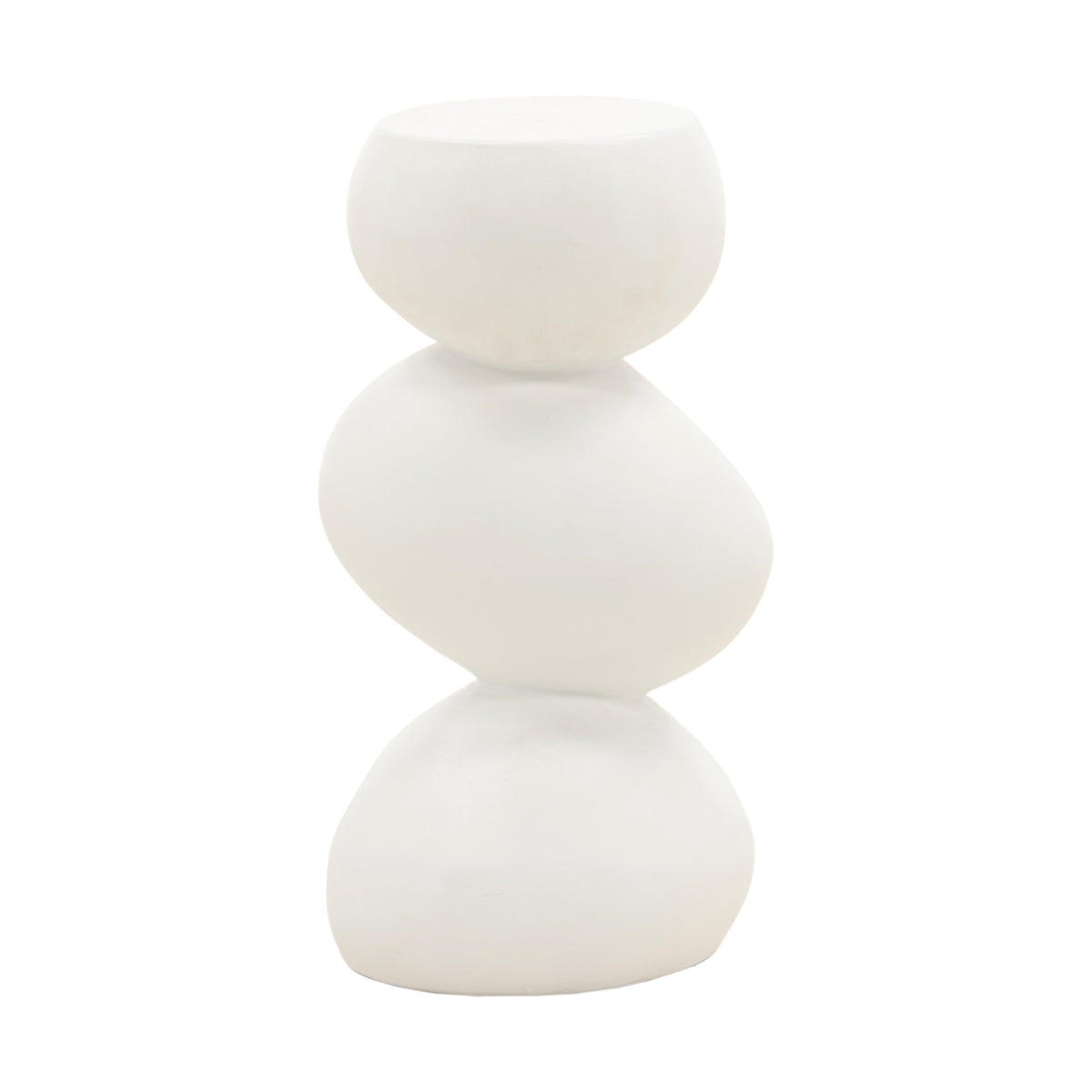 Serenade White Outdoor Side Table