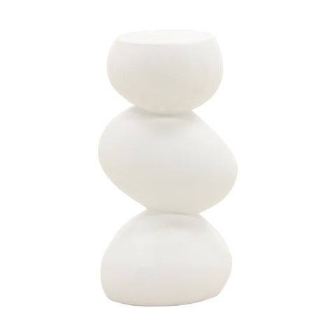 Serenade White Outdoor Side Table