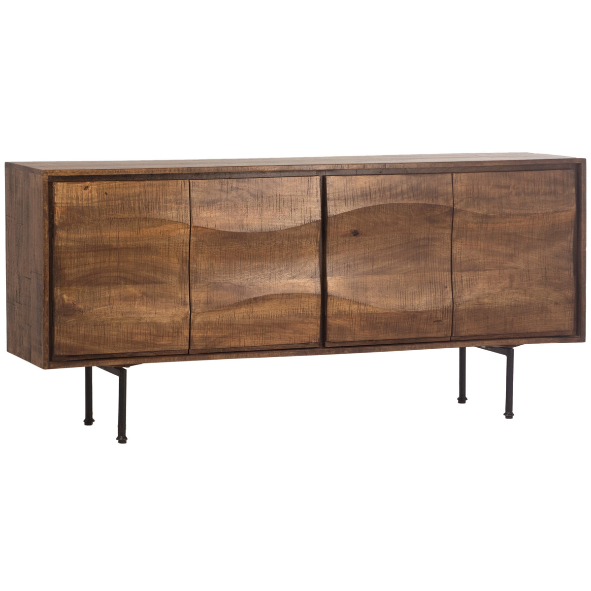 Judson Brown Wood Sealed Finish Sideboard