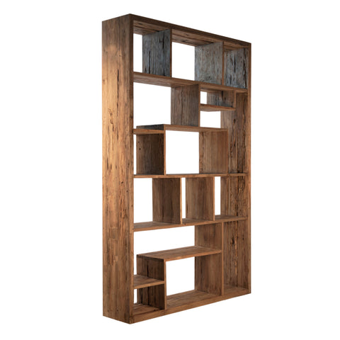 Mariz Medium Brown Wood Sealed Finish Bookcase