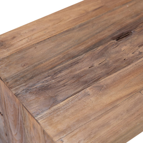 Chilton Medium Brown Wood Sealed Finish Console Table