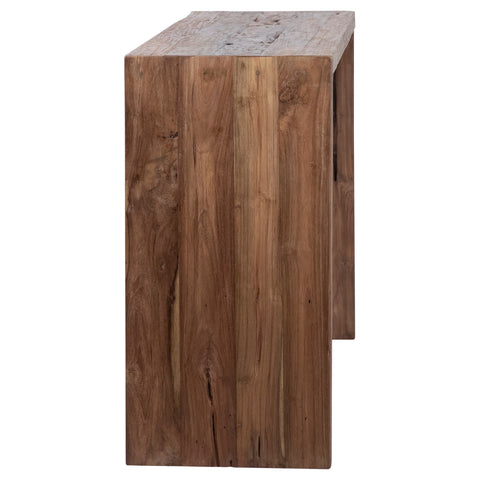 Chilton Medium Brown Wood Sealed Finish Console Table