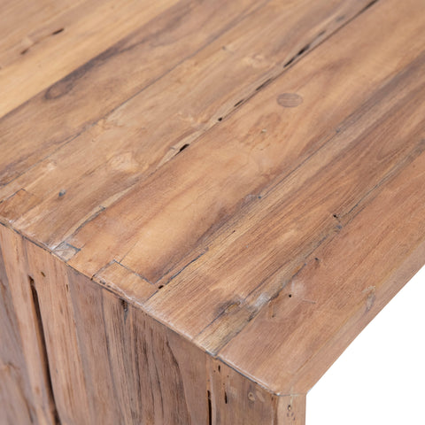 Chilton Medium Brown Wood Sealed Finish Counter Table