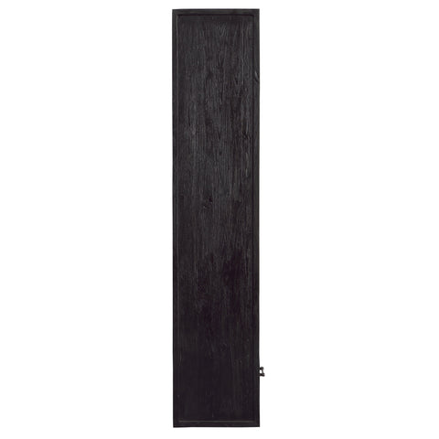 Kadence Matte Black Bookcase